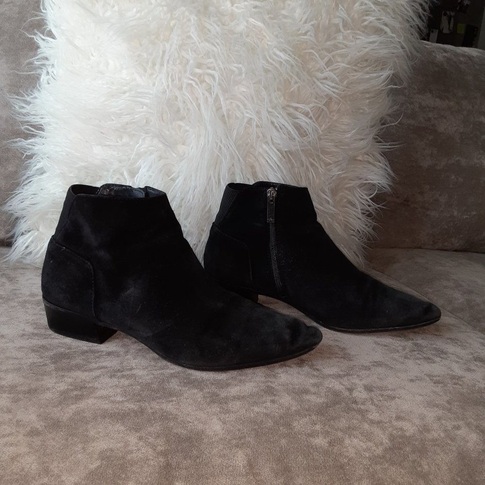 Aquatalia Suede Ankle Boots